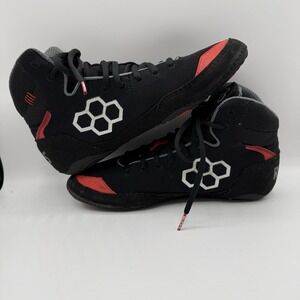 Rudis Black Wrestling Shoes Men's Size 9 Women's Size 10.5